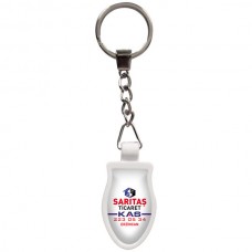 DMZ-21-B Plastik Anahtarlık