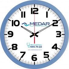 V30-346-MV Plastik Duvar Saati
