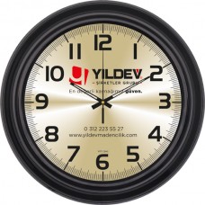 V30-627-S Plastik Duvar Saati